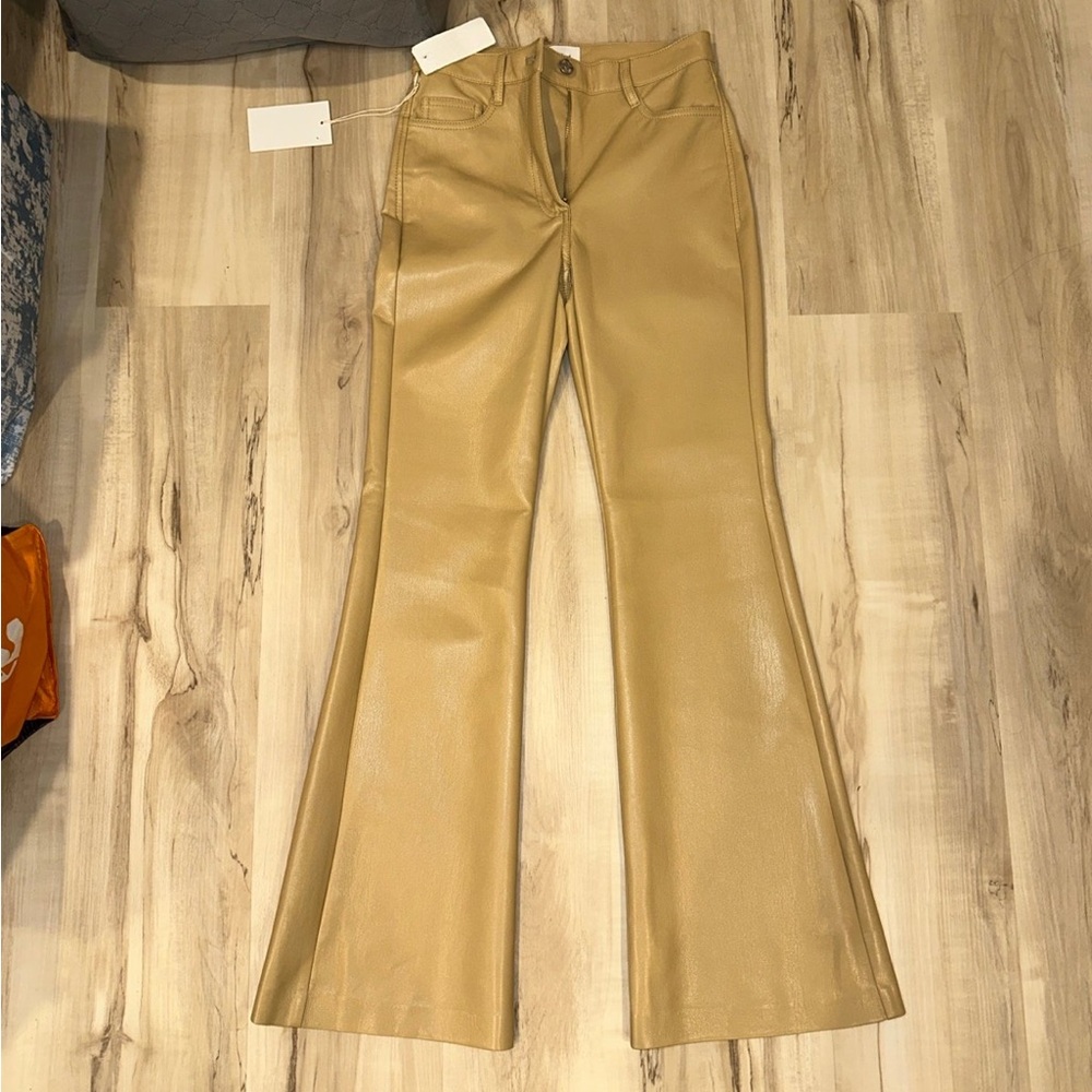 Aritzia Leather Pants NWT